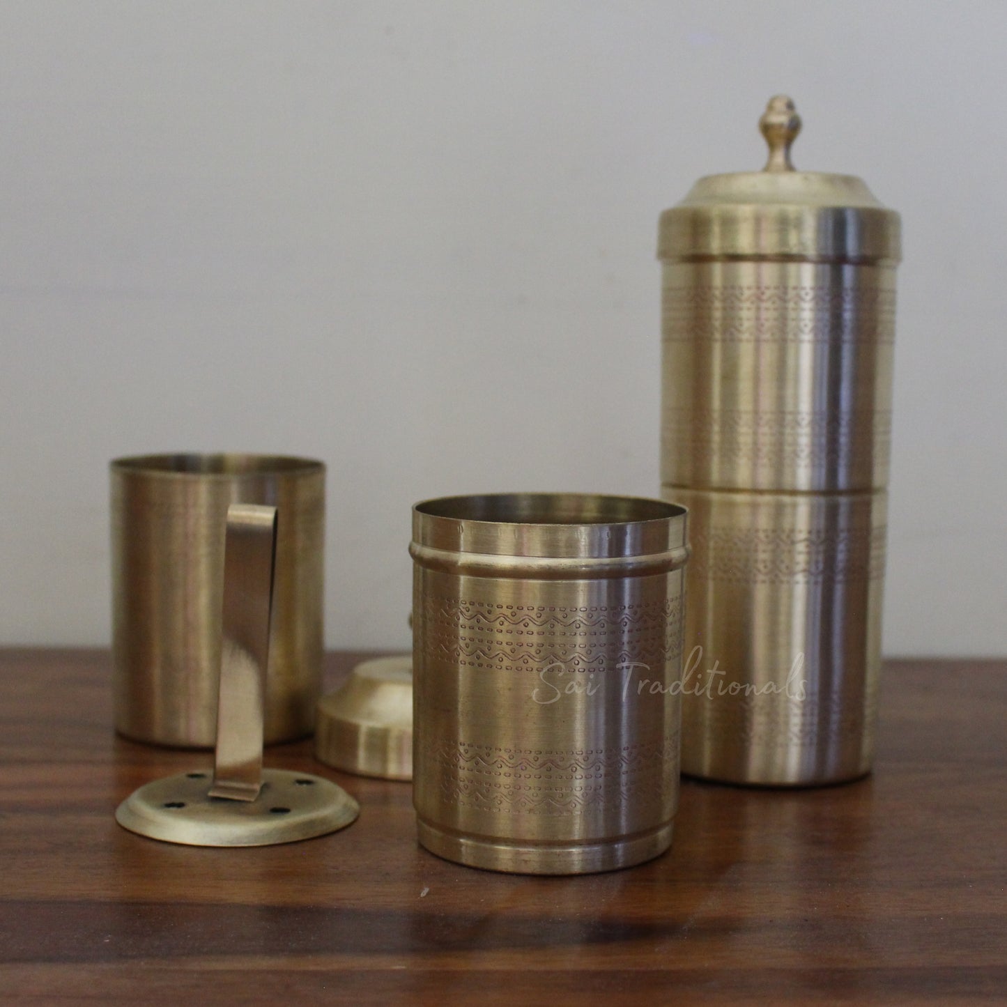 Brass Coffee Filter | South Indian Filter Coffee Maker