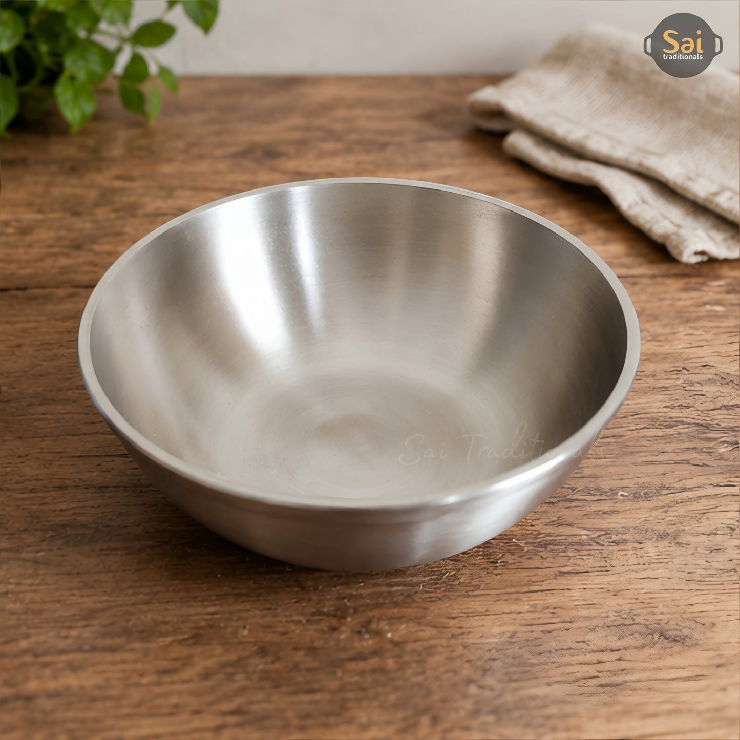 Bronze Bowl | Traditional Kansa Matte Finish Serving Bowl