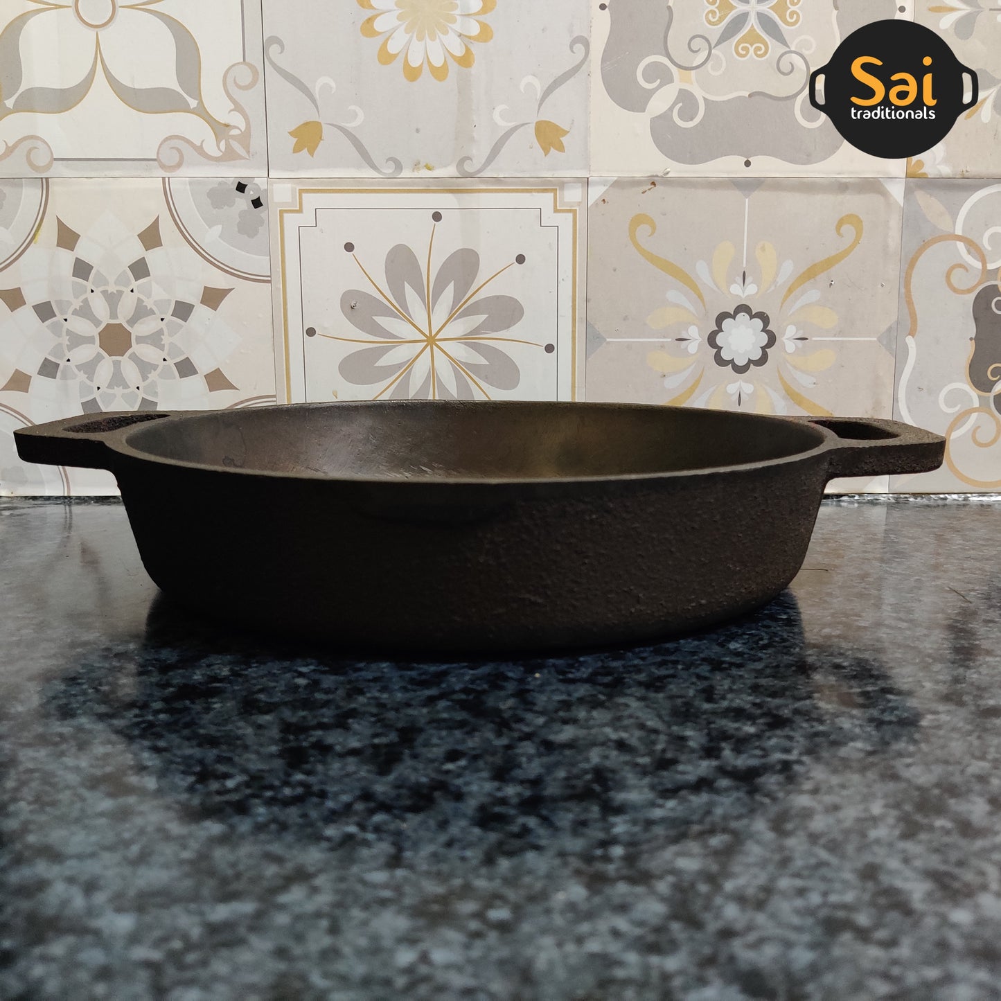 Cast Iron Oven Skillet | Pre-Seasoned | 10 inch
