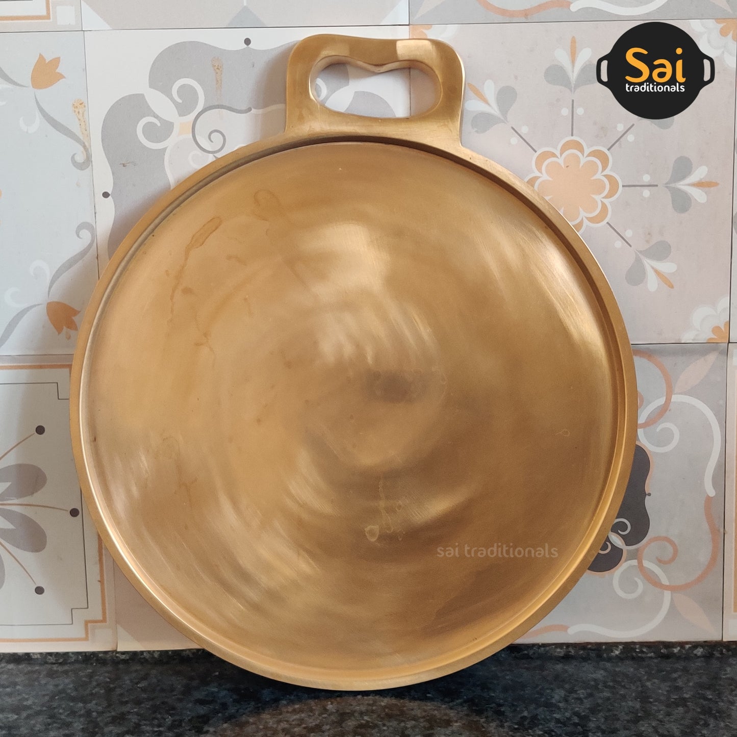 Bronze Dosa Tawa | Kansa - Vengalam Dosa Kal | Single Handle