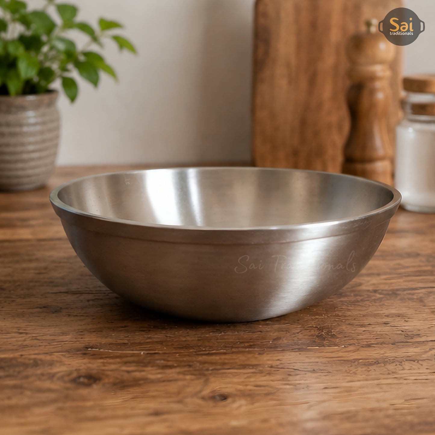 Bronze Bowl | Traditional Kansa Matte Finish Serving Bowl