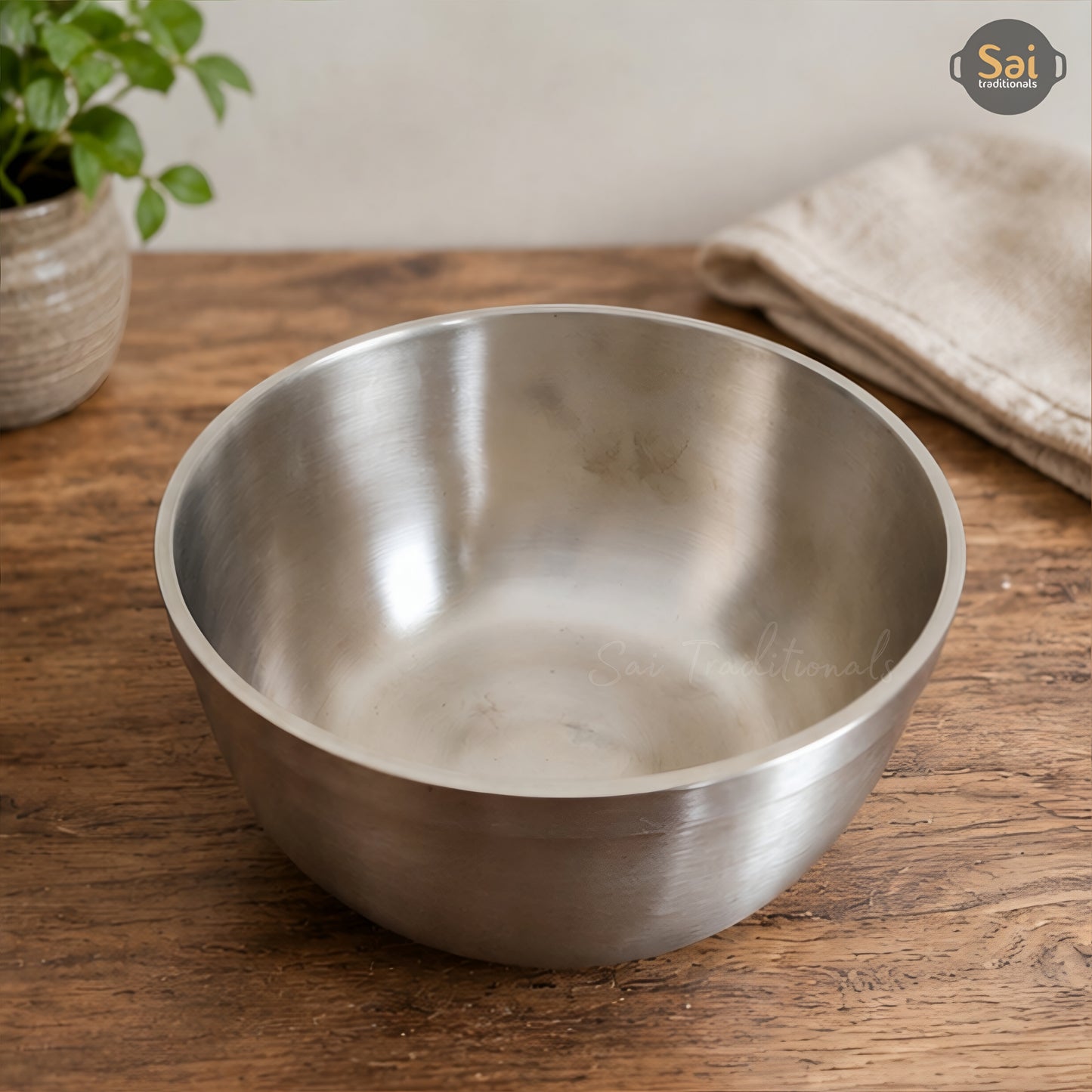 Bronze Bowl | Traditional Kansa Matte Finish Serving Bowl