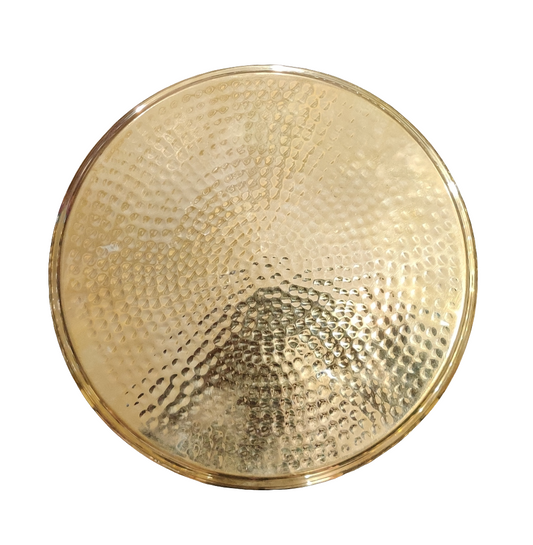 Brass Rotti Box | Hammered Finish