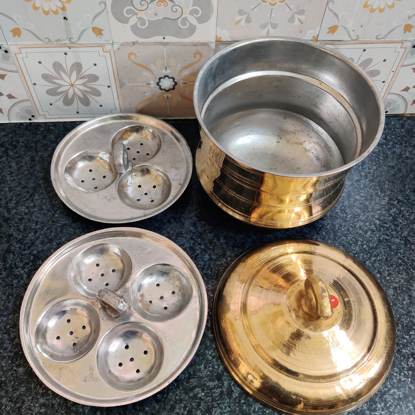 Brass Idli Steamer | Traditional Idli Maker