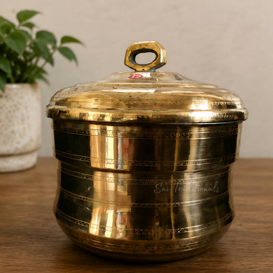 Brass Idli Steamer | Traditional Idli Maker