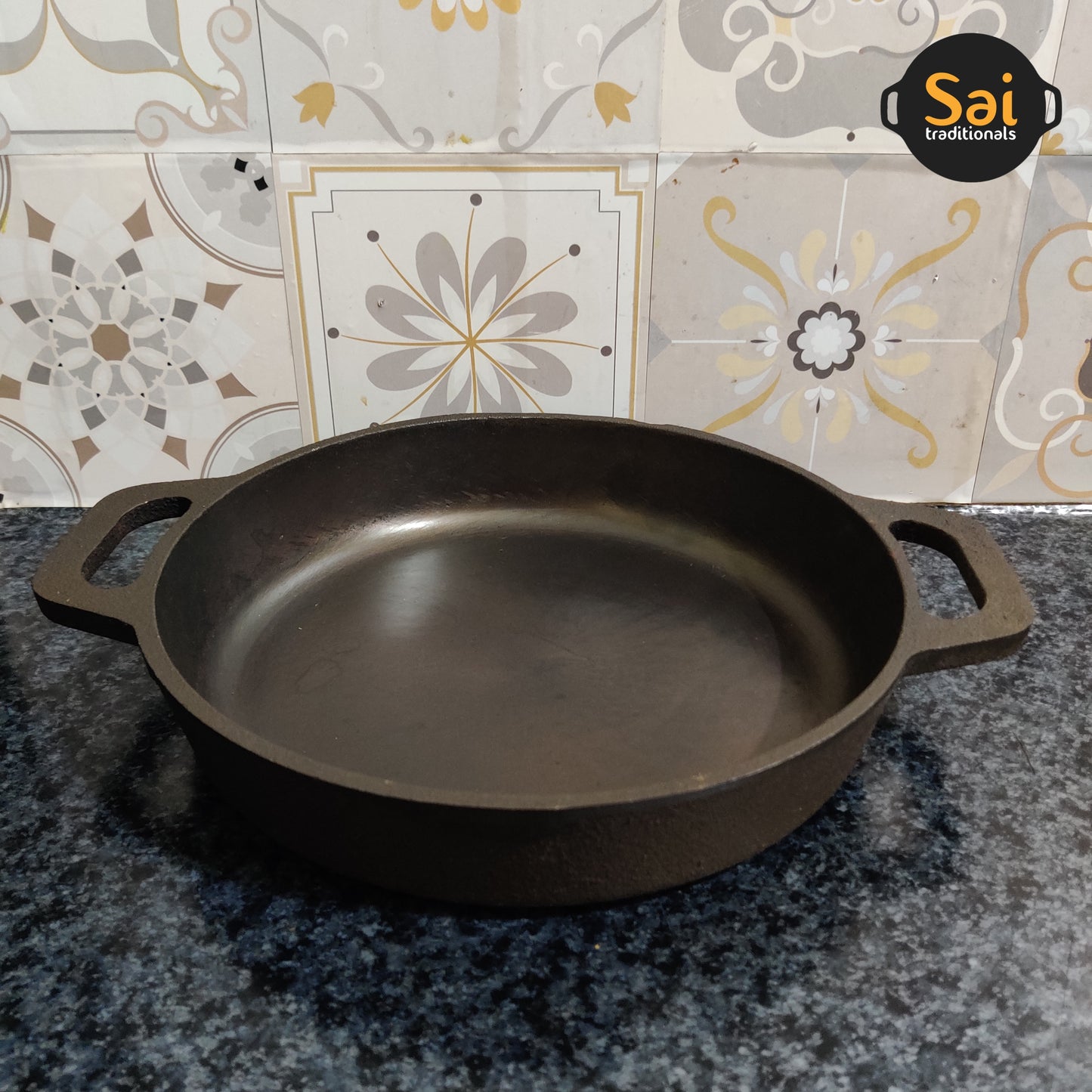 Cast Iron Oven Skillet | Pre-Seasoned | 10 inch