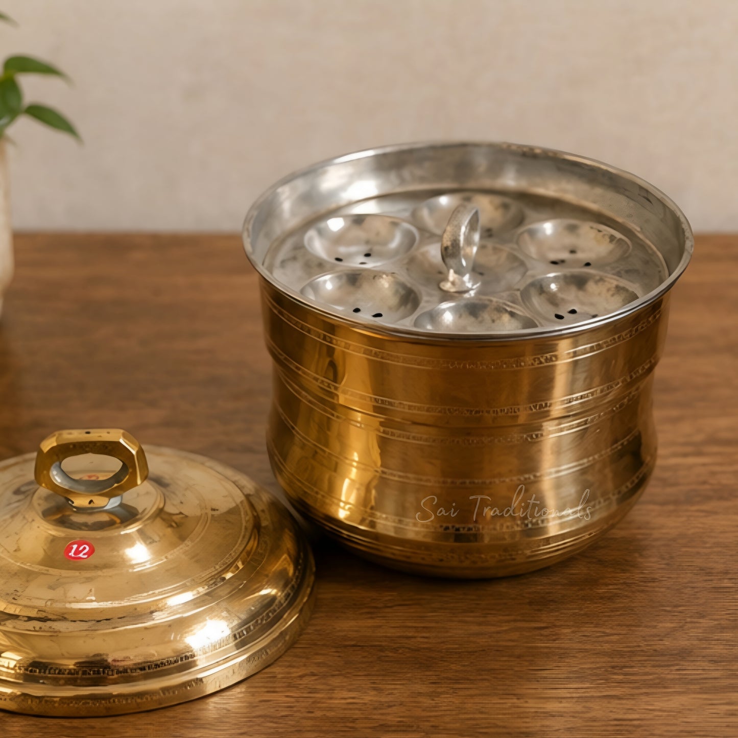 Brass Idli Steamer | Traditional Idli Maker