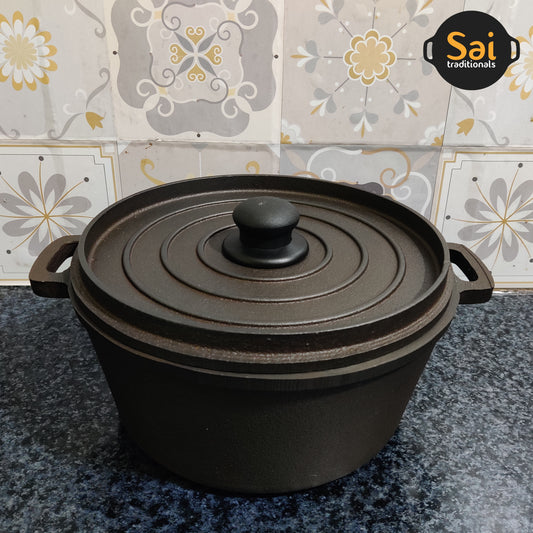 Cast Iron Dutch Oven | Pre-Seasoned