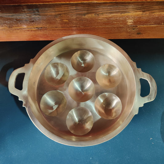 Bronze Paniyaram Pan | Kansa Kuzhi Paniyarakkal