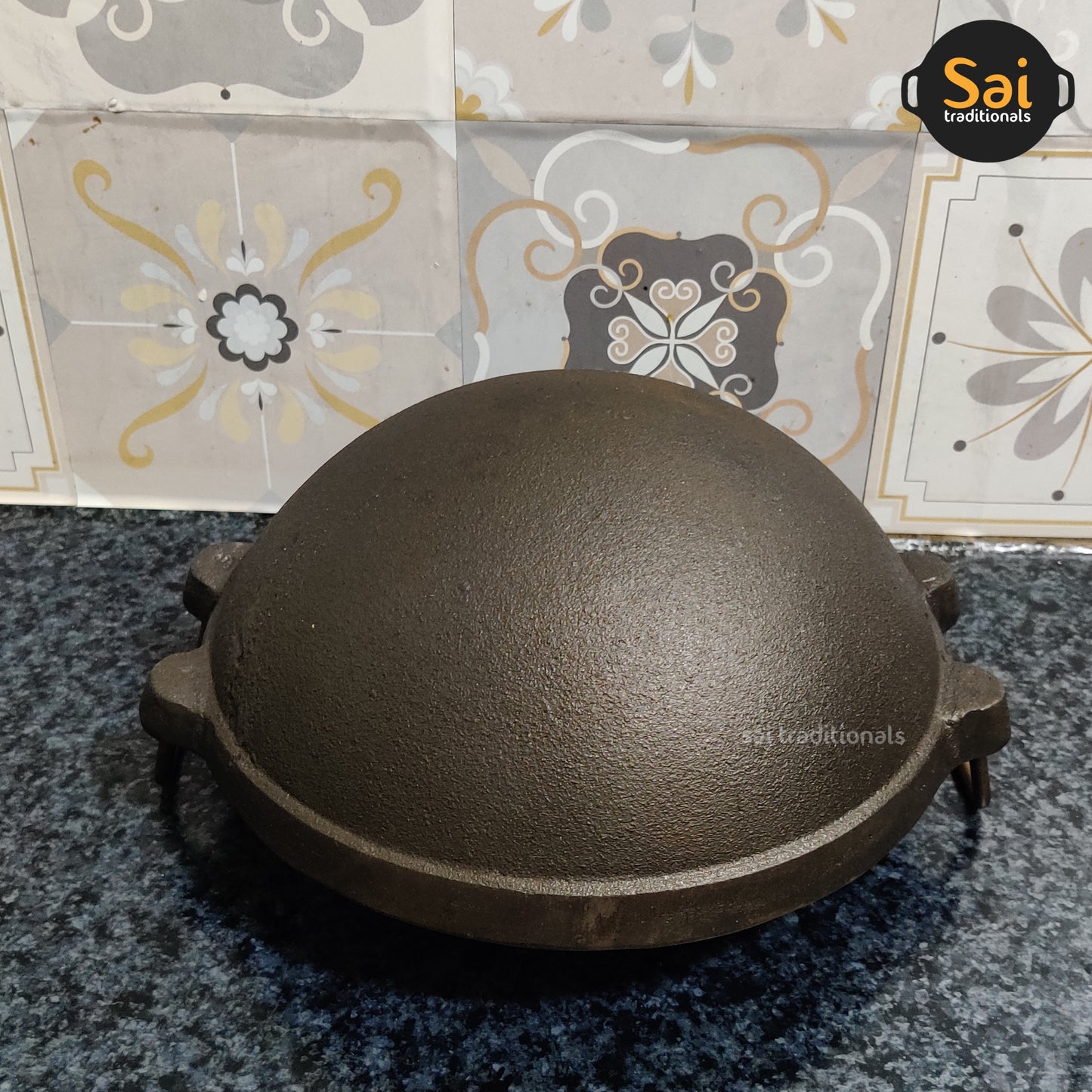 Cast Iron Kadai | Special Fine Finish | Pre-Seasoned
