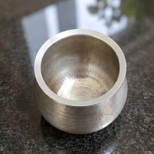 Eeyachombu | Tin Vessel | Round Shape
